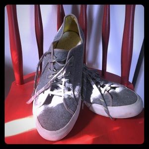 SeaVees grey flannel sneakers, size 10